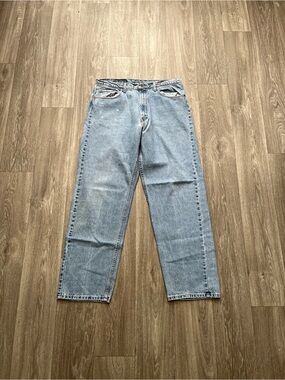 Vintage 90s Levi’s 565 Jeans 36x33 Faded Tag Loose Fit Denim